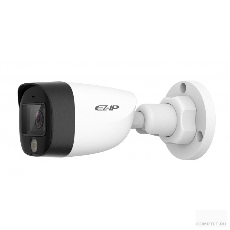 EZ-IP EZ-HAC-B6B20P-LED-0360B Видеокамера HDCVI цилиндрическая 1/2.8" 2Мп КМОП, 3.6мм объектив, Full Color, 4в1CVI/TVI/AHD/CVBS, IP67
