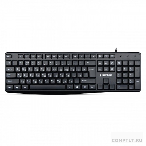 Клавиатура Gembird KB-8410,USB, черный, 104 клавиши, кабель 1,5м