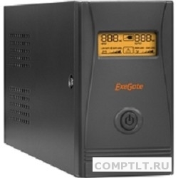 Exegate EP285476RUS ИБП ExeGate Power Smart ULB-850.LCD.AVR.C13.RJ.USB 850VA/480W, LCD, AVR, 4IEC-C13, RJ45/11, USB, Black
