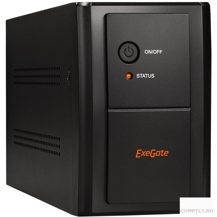 Exegate EP285513RUS ИБП ExeGate SpecialPro UNB-2000.LED.AVR.C13.RJ.USB 2000VA/1200W, LED, AVR, 6IEC-C13, RJ45/11, USB, Black