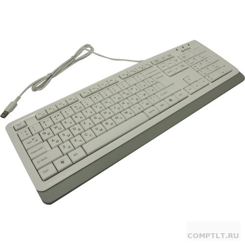 Клавиатура A4Tech Fstyler FK10, белый/серый, USB