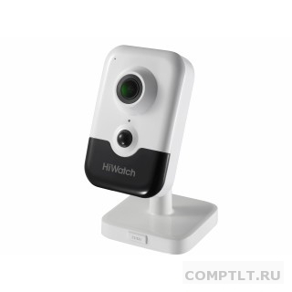 HiWatch DS-I214B 2.0 MM цв. корп.белый/черный Камера видеонаблюдения IP