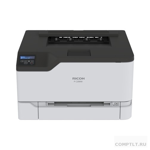 Ricoh LE P C200w Цветной лазерный принтер, A4, 512Мб, 24стр/мин, дуплекс, PCL, PS, LAN, WiFi,самозапуск 408434