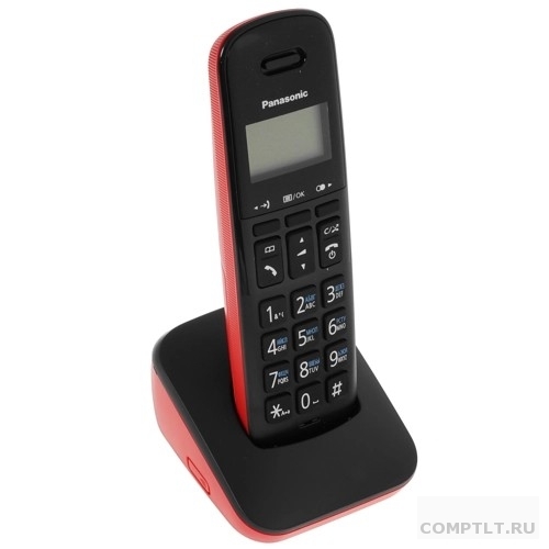 Panasonic KX-TGB610RUR красный Беспроводной DECT,40 мелодий,телефонный справочник 120 зап.