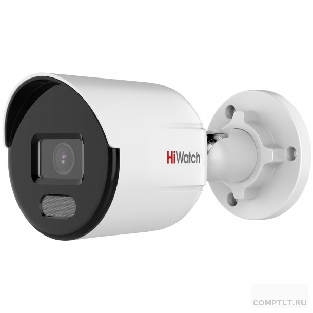 HiWatch DS-I250LB 2.8mm 2Мп Видеокамера IP уличная цилиндрическая IP-камера с LED-подсветкой до 30м и технологией ColorVu, 1/2.8"