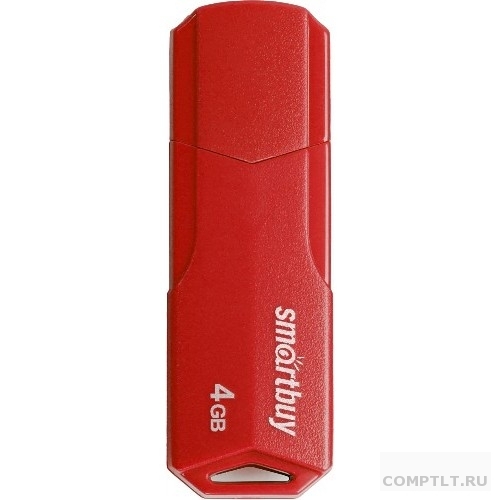 Smartbuy USB Drive 4GB CLUE Red SB4GBCLU-R
