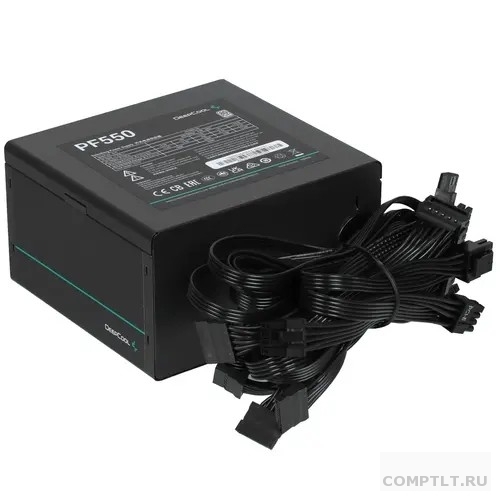 Блок питания Deepcool ATX 550W PF550 80 PLUS 204pin APFC 120mm fan 6xSATA RTL