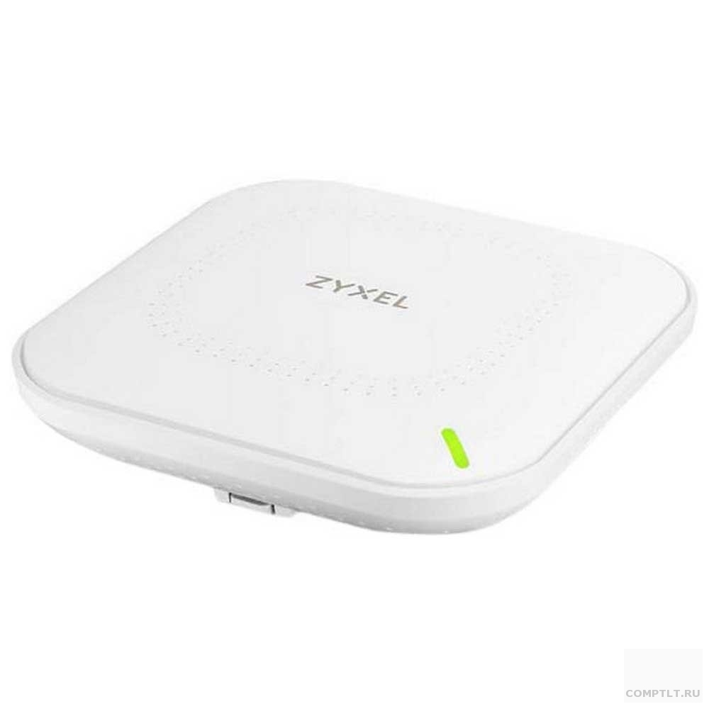 ZYXEL NWA90AX-EU0102F Точка доступа Hybrid Access Point, WiFi 6, 802.11a/b/g/n/ac/ax 2.4  5 GHz, MU-MIMO, 2x2 antennas, up to 5751200 Mbps, 1xLAN GE, PoE , 4G/5G protection, PSU included