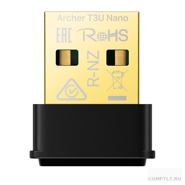 TP-Link Archer T3U Nano AC1300 Ультракомпактный Wi-Fi USB-адаптер с поддержкой MU-MIMO