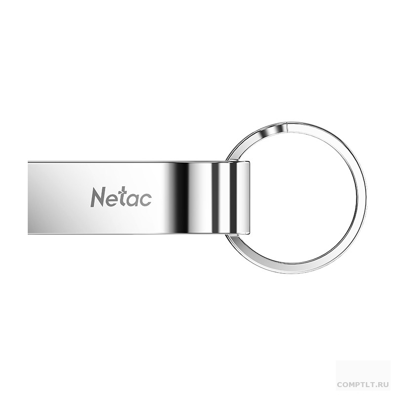 Netac USB Drive 16GB U275 NT03U275N-016G-20SL, USB2.0, с кольцом, металлическая