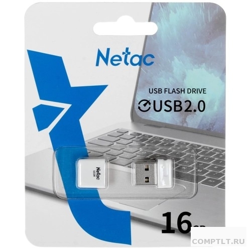 Netac USB Drive 16GB U116 USB2.0, retail version NT03U116N-016G-20WH