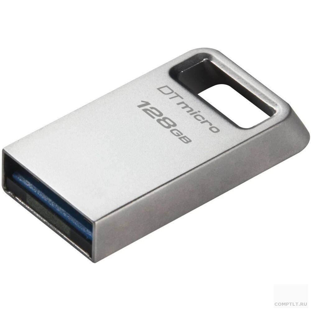 Kingston USB Drive 128GB DataTraveler Micro USB3.0, серебристый dtmc3g2/128gb