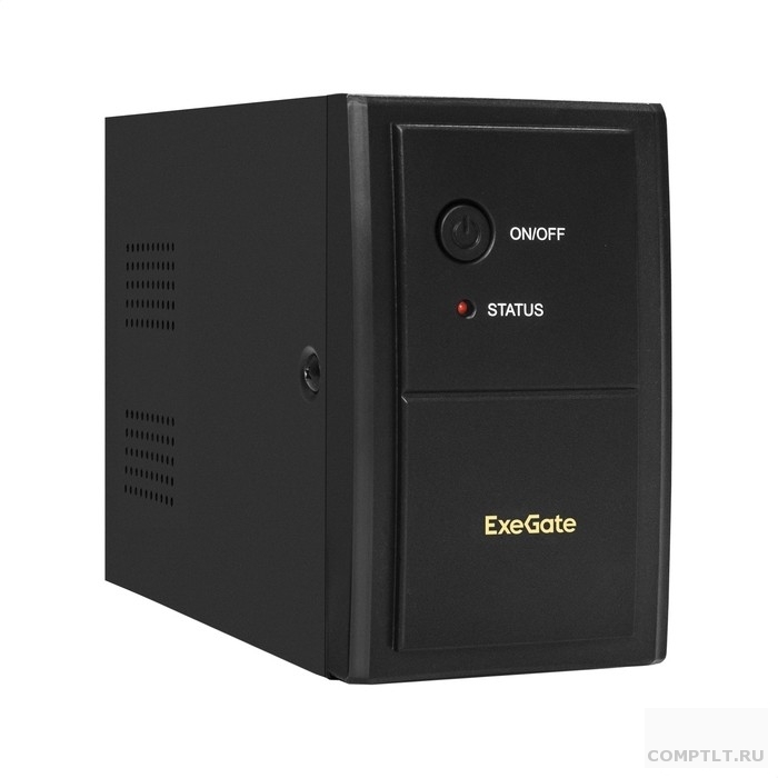 Exegate EX292773RUS ИБП ExeGate Power Back BNB-800.LED.AVR.4C13 800VA/480W, LED, AVR, 4C13, металлический корпус, Black