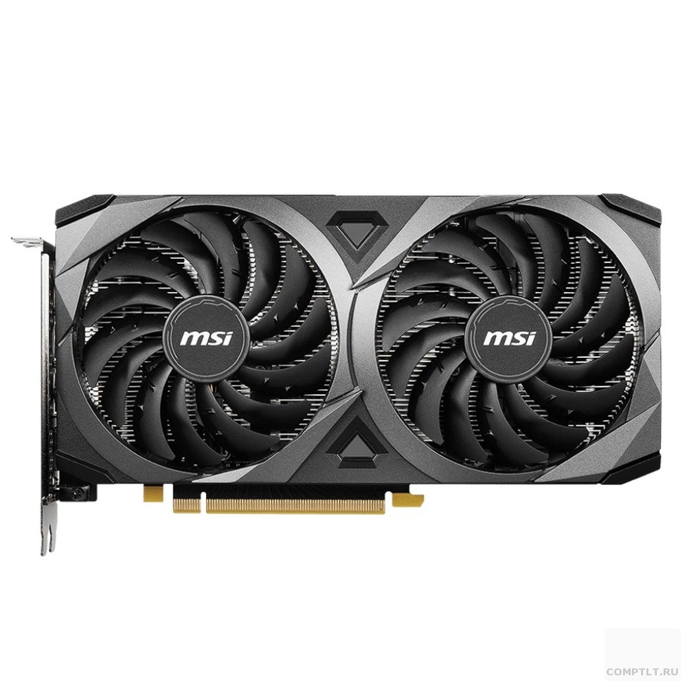 MSI RTX 3060 VENTUS 2X 8G OC NVIDIA GeForce RTX 3060 8192Mb 128 GDDR6 1807/15000 HDMIx1 DPx3 HDCP Ret