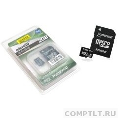 Micro SecureDigital 2Gb Transcend TS2GUSD SD adapter