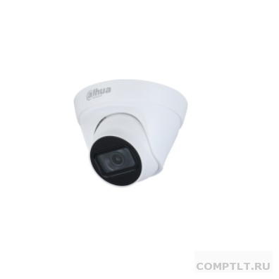 DAHUA DH-IPC-HDW1431T1P-0280B-S4 Уличная турельная IP-видеокамера 4Мп, 1/3 CMOS, объектив 2.8мм, ИК-подсветка до 30м, IP67, корпус пластик