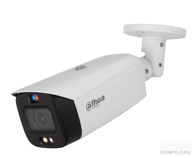 DAHUA DH-IPC-HFW3849T1P-ZAS-PV Уличная цилиндрическая IP-видеокамера TiOC с ИИ и активным сдерживанием 8Мп, 1/2.8 CMOS, моторизованный объектив 2.713,5мм 5x, видеоаналитика, ИК 50м, LED 40м